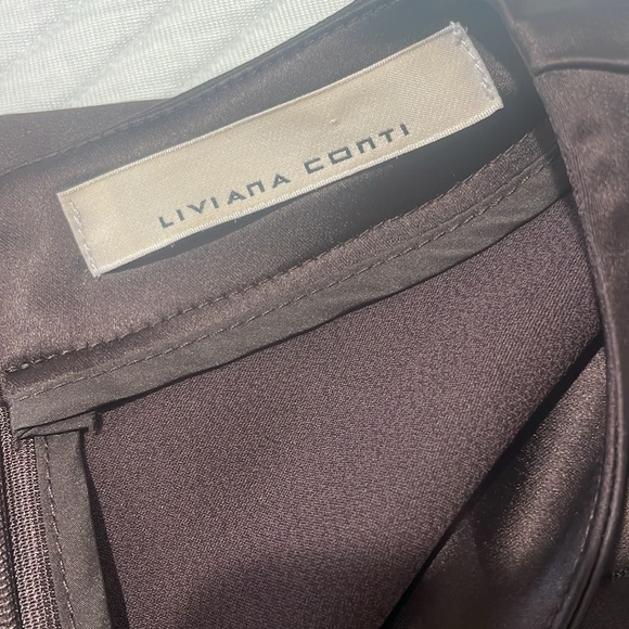 Silk Blouse Livana Conti Italy brand 4 size new no tag - Picture 5 of 7